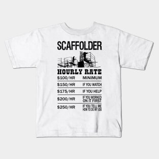 Hourly Rate Kids T-Shirt